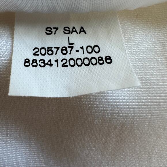 Nike Golf Skort Dri Fit Active Tennis Golf Pickleball Pockets White Womens Large - Picture 9 of 12